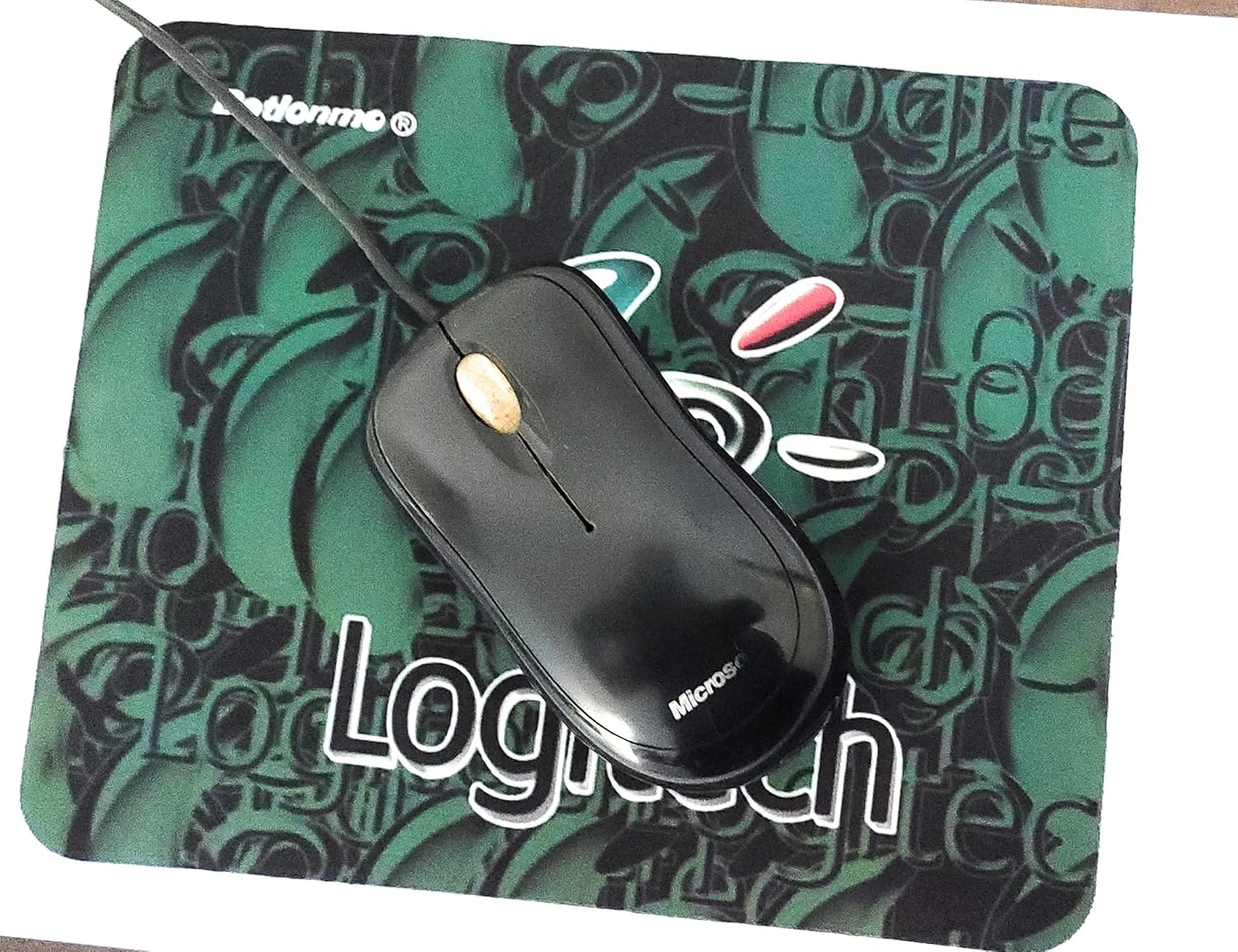 NGG Non-Slip Gaming Mouse Pad – Dark Green, Rubber Base, Laptop & Desktop Use