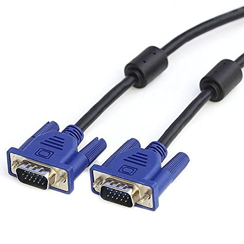 NGG VGA Monitor Cable (1.5M) – Male to Male, Full HD Video, Black