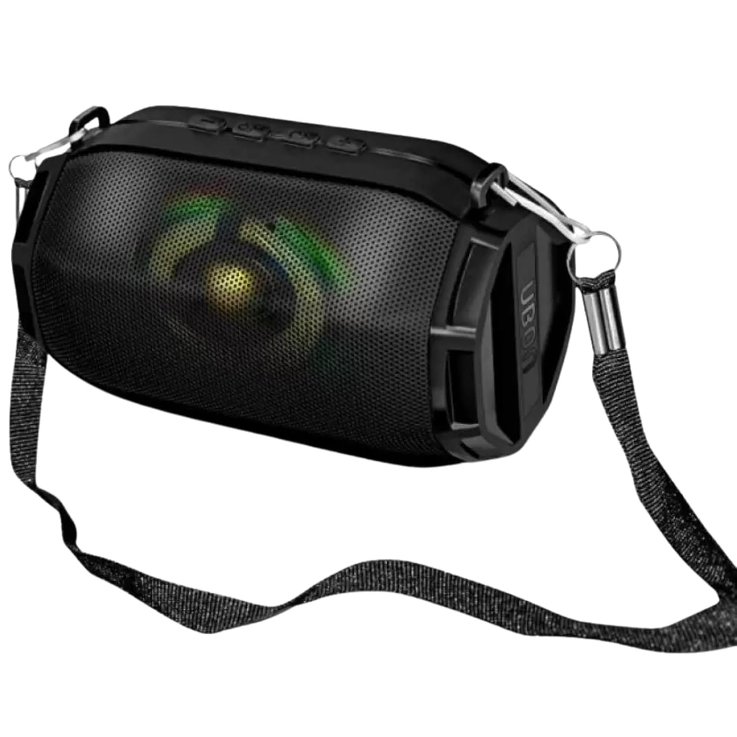 SP-43 Funky Beats Portable Bluetooth Speaker | 10W Power, 1200mAh Battery, Deep Bass & Crisp Sound | Perfect for Outdoors, Parties, and Travel (1 pcs)