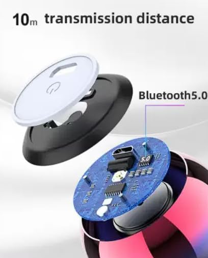 Portable Mini Bluetooth Speaker with Built-in Mic, Wireless Design, Compatible with All Smartphones (1 Pcs)