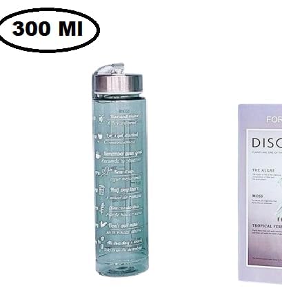 NGG Motivational Water Bottles with Time Marker – BPA-Free, Leakproof, Multicolor Set (3pcs, Different Sizes)