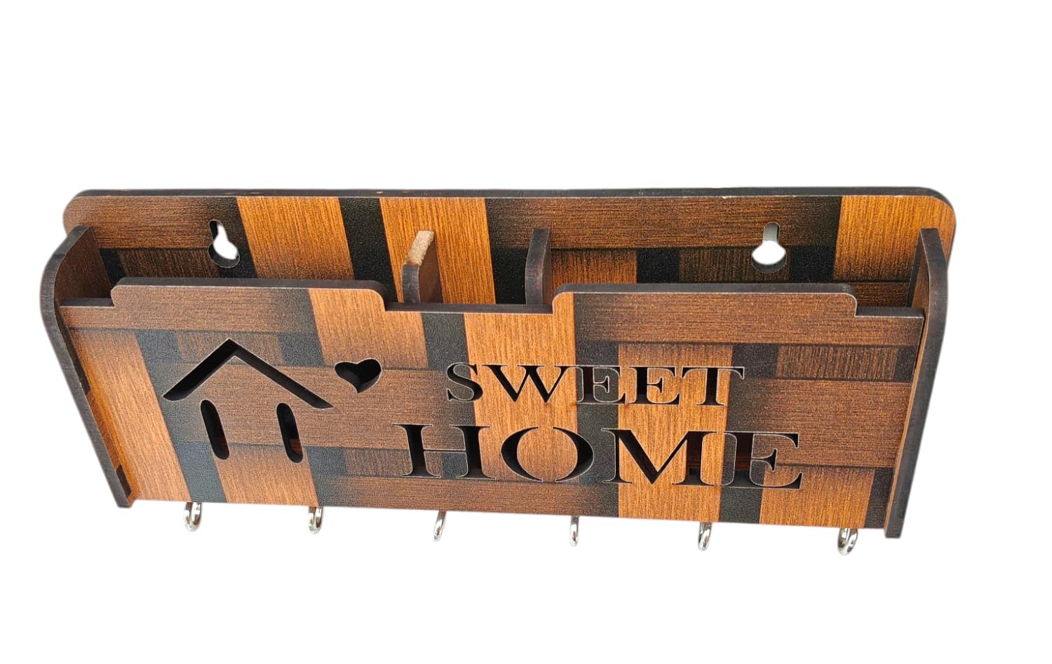 NGG Key Holder - Sweet Home Keychain & Phone Holder - Perfect Home Decor Accessory