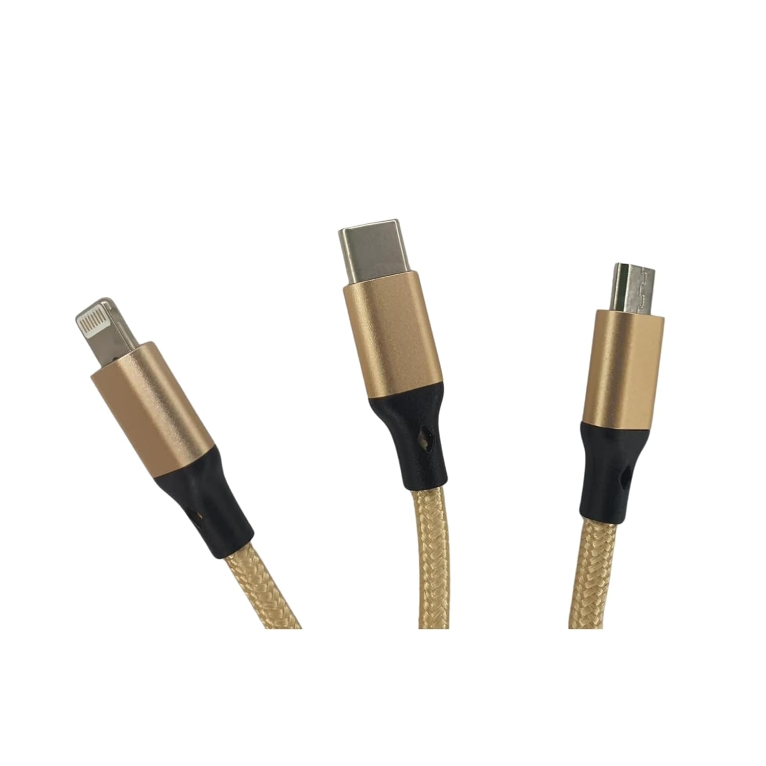 NGG USB-C Multi Charging Cable – Zinc Alloy, Fast Charging & Data Transfer, Universal for Phones, Tablets & Laptops (1pc)