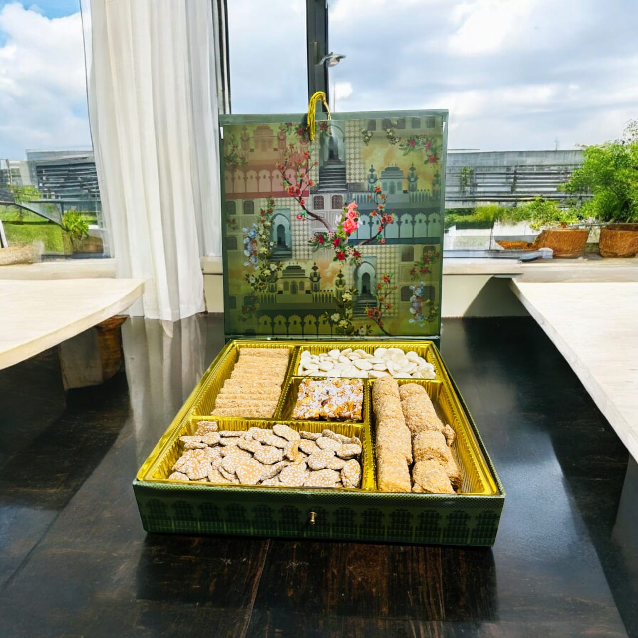 Luxury Gift Premium Gajjak Sweets Hamper | 5 Assorted Flavours Gajjak  Combo | Perfect for Any Occasion & Corporate Gifting