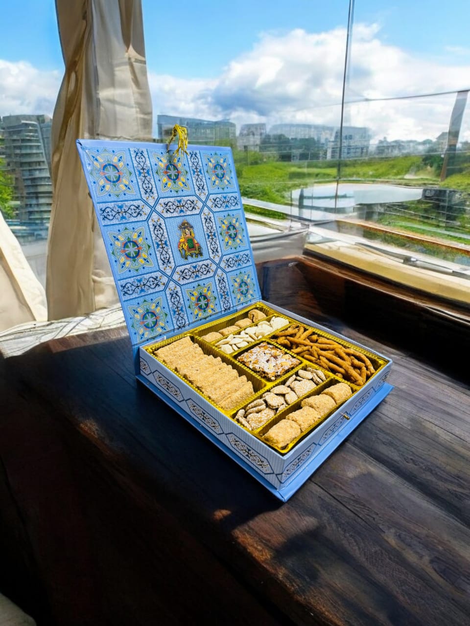 Luxury Gift Premium Gajjak Sweets Hamper | 6 Assorted Flavours Gajjak  Combo | Perfect for Any Occasion & Corporate Gifting