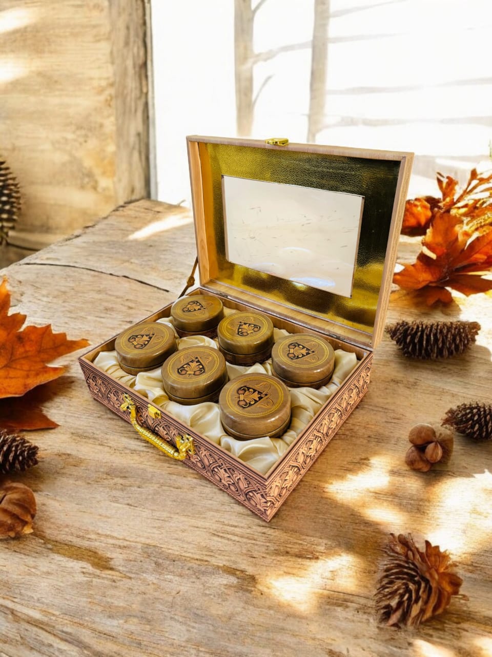 Design Luxury Dryfruits Gift Premium Jar Hamper | 6 Assorted Dryfruits Combo  | Perfect for Any Occasion & Corporate Gifting