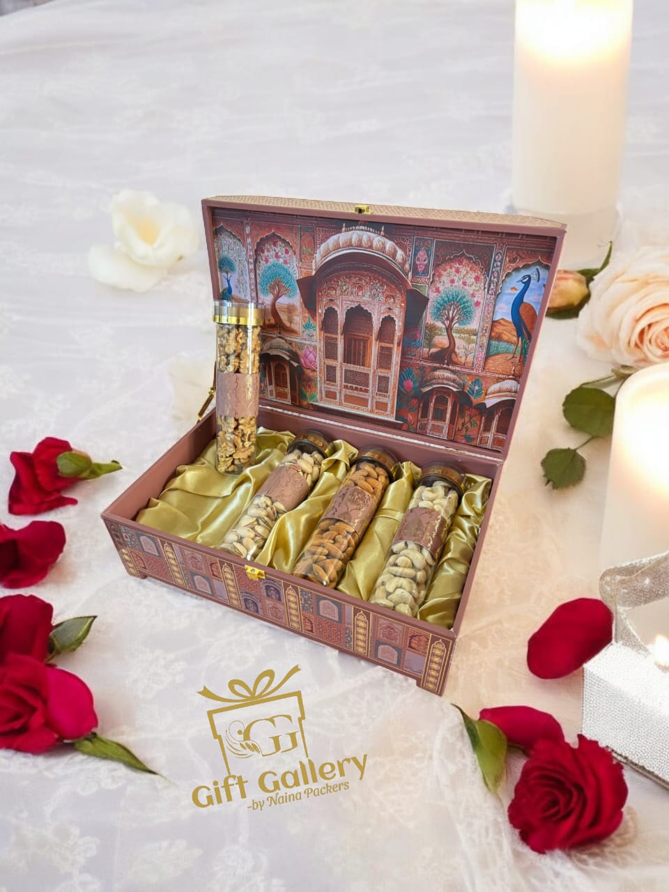 Luxury Dryfruits Gift Premium  Hamper | 4 Assorted Dryfruits Combo  | Perfect for Any Occasion & Corporate Gifting