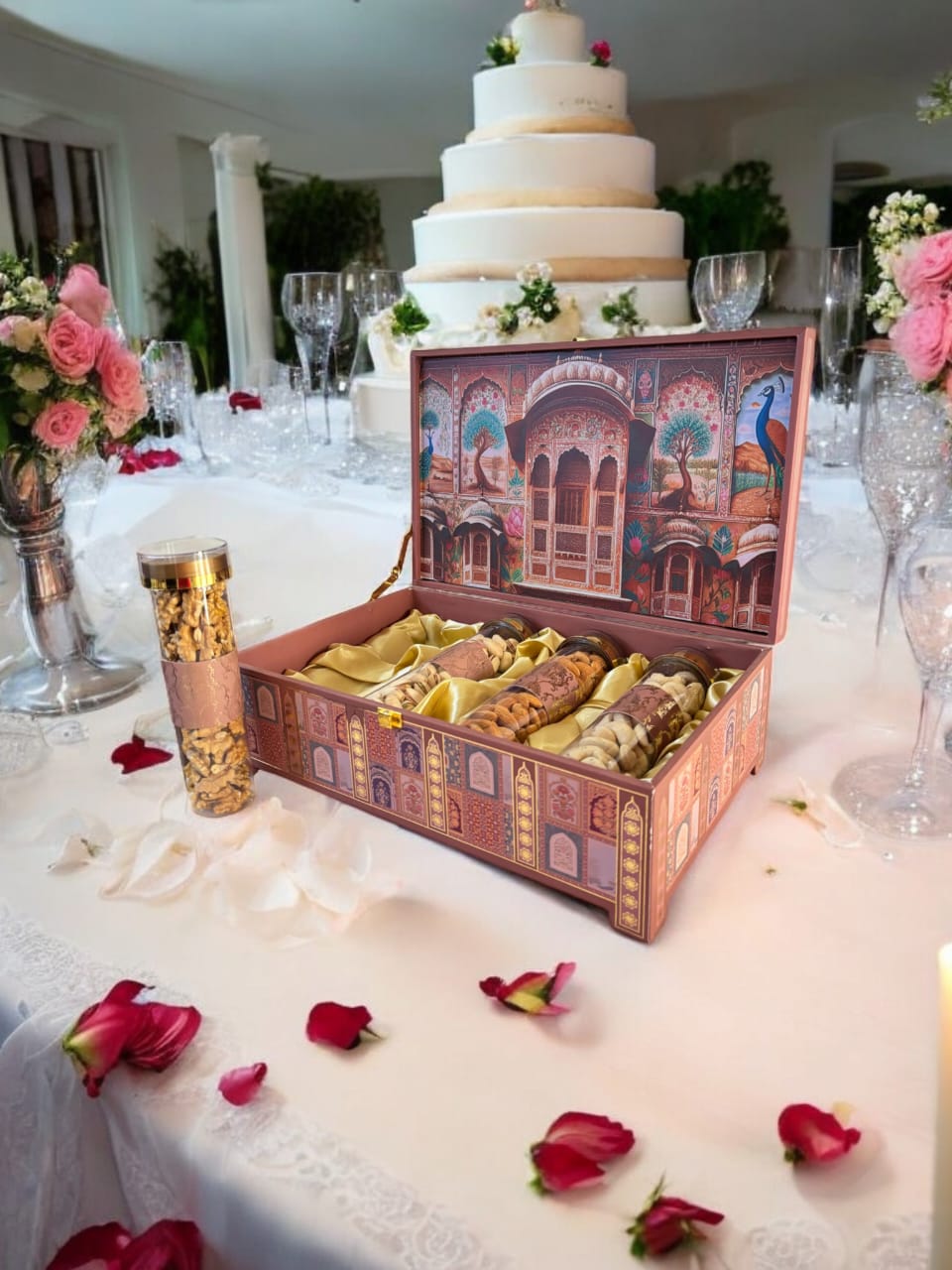Luxury Dryfruits Gift Premium  Hamper | 4 Assorted Dryfruits Combo  | Perfect for Any Occasion & Corporate Gifting