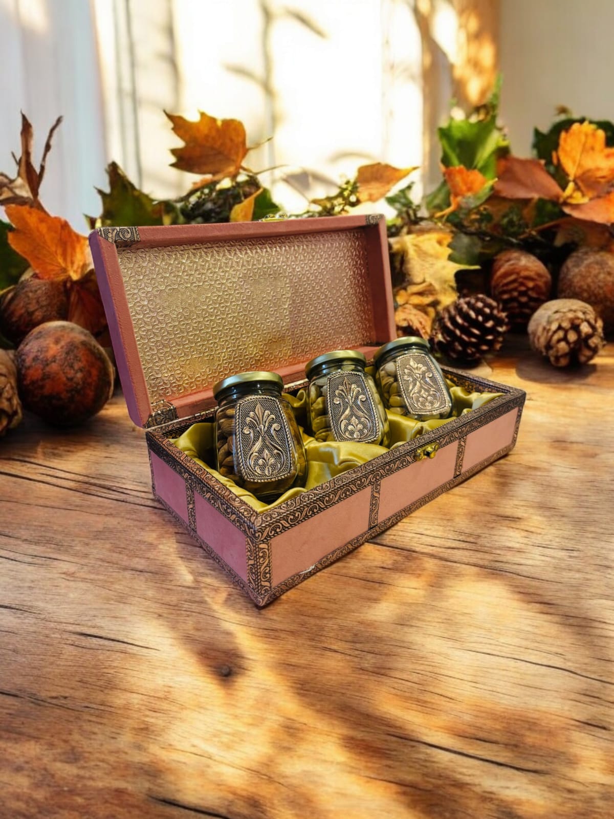 Luxury Dryfruits Gift Premium Jar Hamper | 4 Assorted Dryfruits Combo  | Perfect for Any Occasion & Corporate Gifting