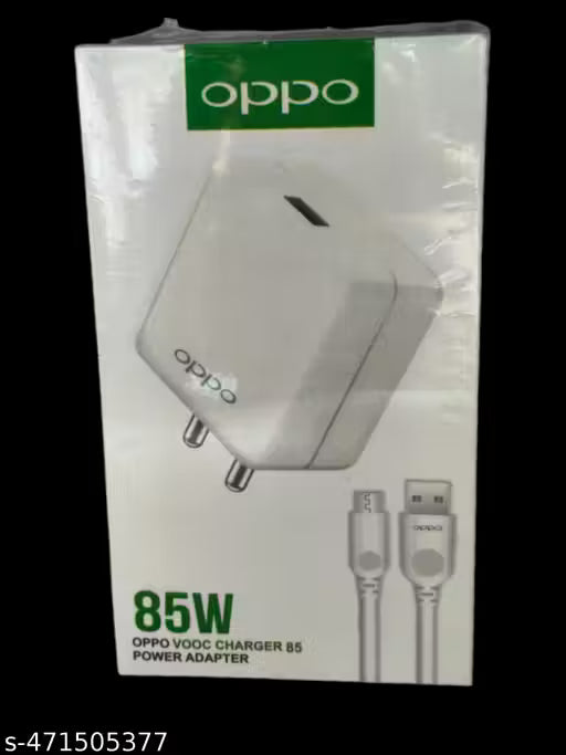Oppo 85W Fast VOOC Charger – Super Fast Charging Adapter for Smartphones